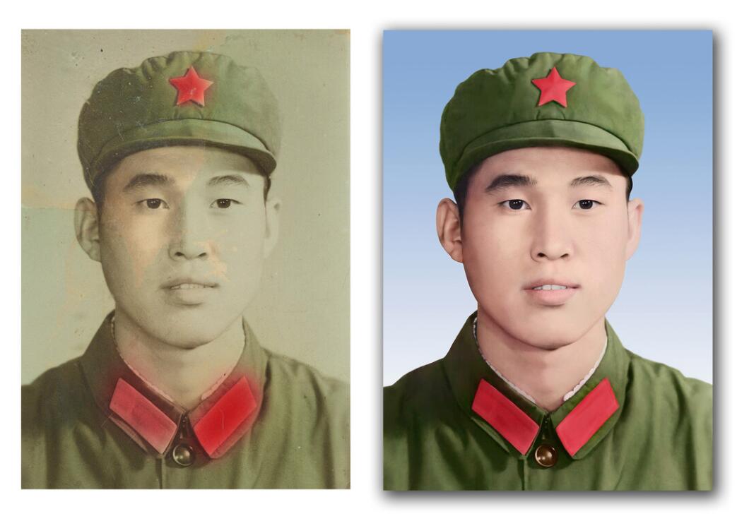九龙破损照片修复-18